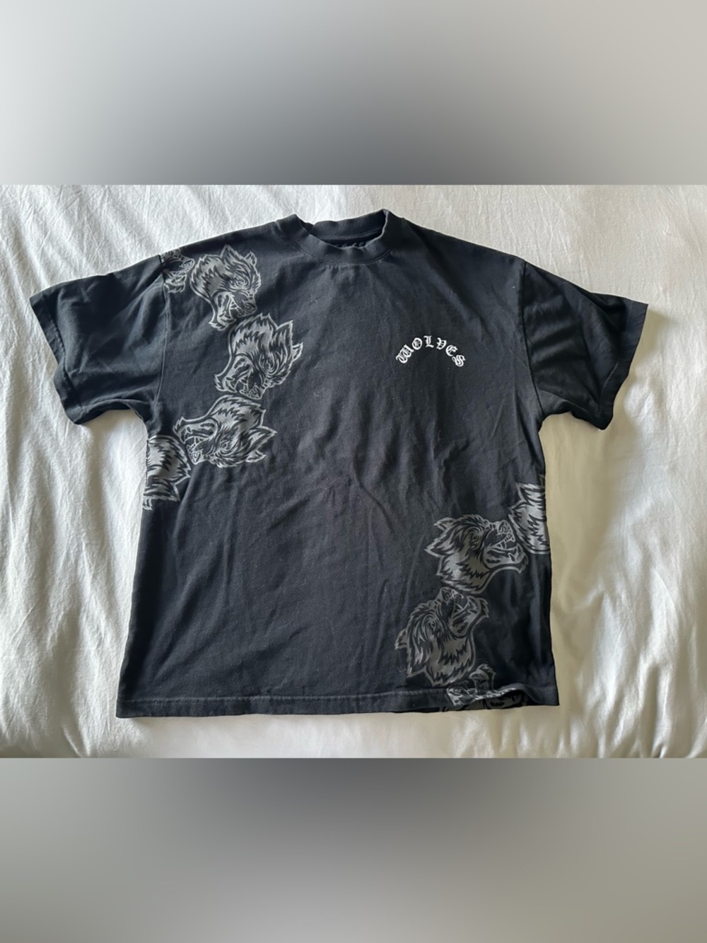 Mens Darc Sport Surrounded By Family "Premium" Oversized Tee - Black Size Large